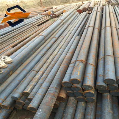 Taglio libero superficie nera/lucidata carbonio/acciaio dolce MS ferro tondo metallo Barra AISI 4140/4130/1045 S45C in lega di acciaio ricotto, billet rotonda piena Barra/asta