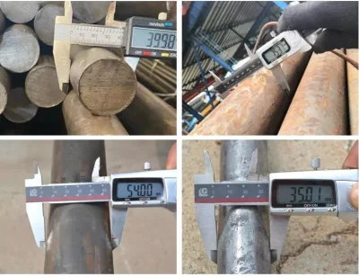 Acciaio rotondo in lega di alta qualità ASTM en JIS A36 1010 1045 4140 4130 4340 8620h Ck45 42CrMo4 S235/S355JR carbonio leggero Barra ad asta in acciaio