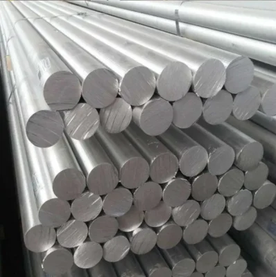 AISI ASTM 1060 1100 2A12 2024 2618 3003 4A01 6026 6061 6063 T6 6082 6068 5083 5754 5A05 7075 T5 T6 estrusione per fusione Lega di alluminio barra di alluminio barra rotonda anodizzata