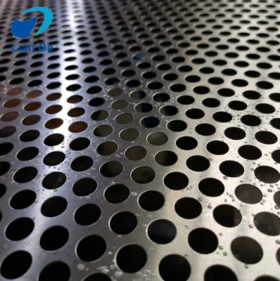Maglia perforata Produttore Round Hole Mesh Roll 201 304 inox Piastra perforata in acciaio