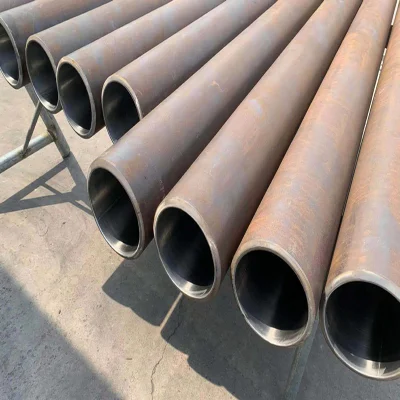 Tubo di precisione con finitura a punta in acciaio senza saldatura al carbonio H8 tolleranza E355 C20 DIN2391 ST52 tubi con testa cilindrica idraulica
