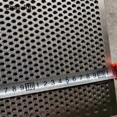 Lamiera perforata con foro rotondo in alluminio con mesh perforata