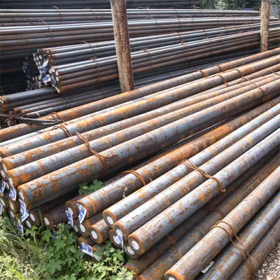 Acciaio 1045 1060 1095 rotondo al carbonio laminato a caldo ad alto tenore di carbonio Barra ad asta