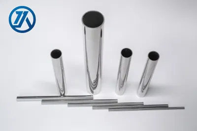 La società di produzione all&prime;ingrosso 316L 304 acciaio inox tubo saldato Tubo rotondo tubo liscio tubo in acciaio inox grado sanitario spazzolato Lucido brillante