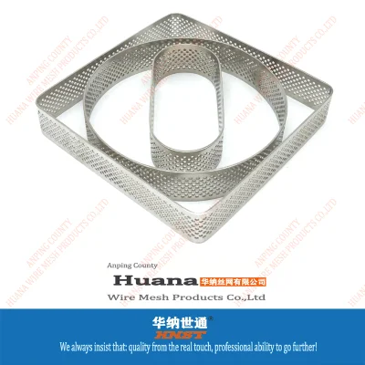 Filtro in acciaio inox a maglia con foro rotondo filtro in metallo con tubo perforato Tubo del cilindro