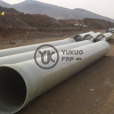 Tubo rotondo GRP in FRP ad alta resistenza meccanica e affidabile