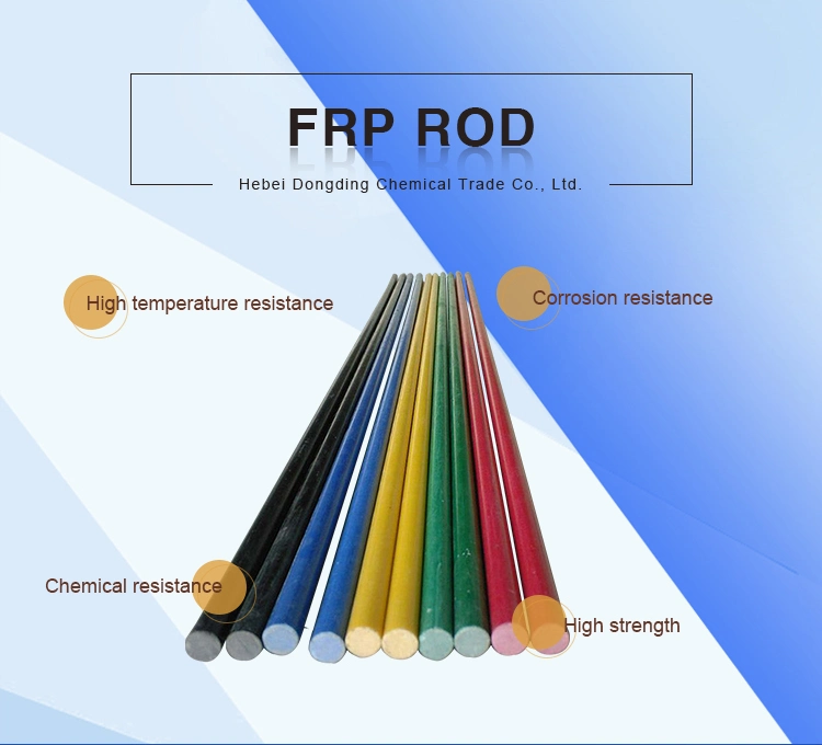 FRP Pultruded Insulation Rod, Fiberglass Round Rod