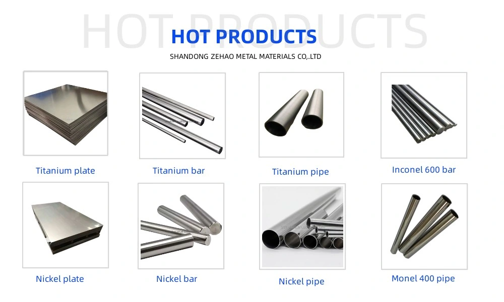 Ultra-High Temperature Application China Manufacturer Pipe Seamless Round Zirconium Tube