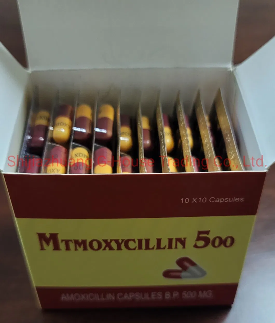 Amoxicillin Capsule 500mg Finished Medicines Western Medicines Pharmaceuticals Drugs