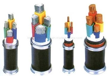 Factory Supplier Low Voltage Copper/Aluminue Conductor XLPE Insulated Underground Armored Electrical Cable