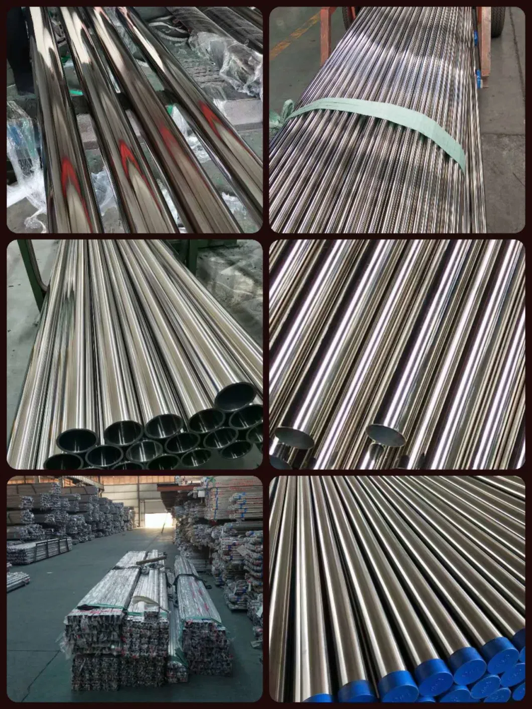 Foshan Factory Satin Finish Decorative 304 Round Welded Stainless Steel Pipe for Handrail