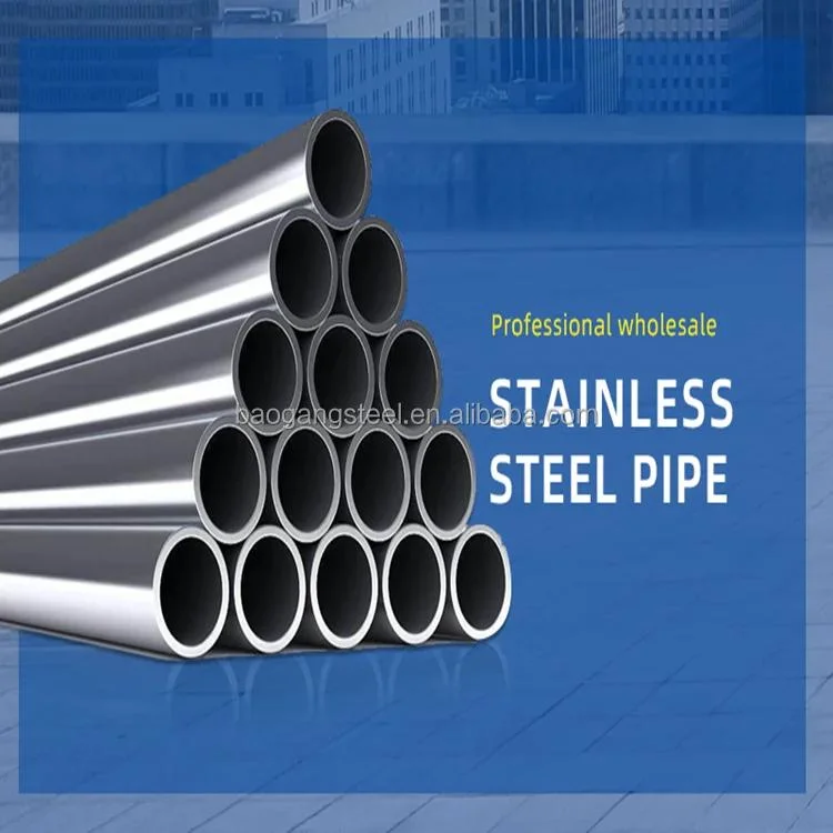 Customized Size JIS GB ASTM AISI Stainless Seamless Steel Round Tube Pipe