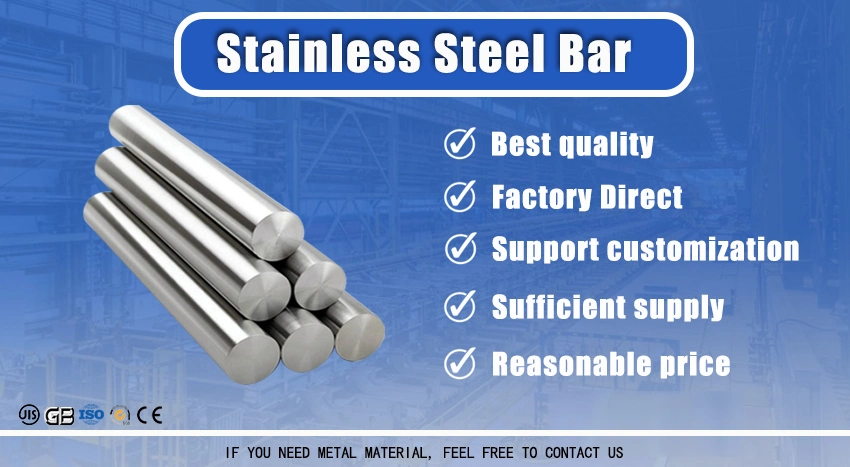 Cold/Hot Rolled 315 600 901 253mA Stainless Steel Rod En/DIN/GB/ASME High Strength