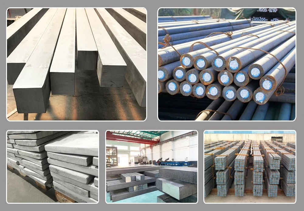 Building Material Carbon Steel DIN975 DIN976 ANSI ASTM Rod Mild Carbon Alloy Steel Round Bar Metal Steel Ms Iron Section Steel Billet