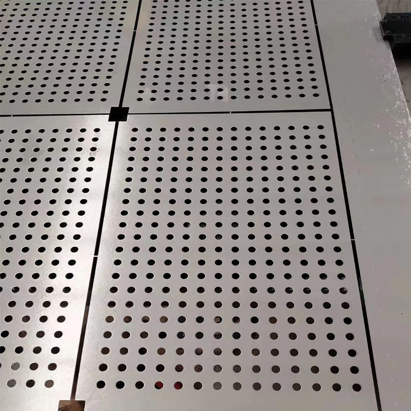 Ss Perforated Stainless Steel Sheet Round Square Hole Customized Pattern 1X1 2.5mm Thin Perforated Metal Plate with Piercing