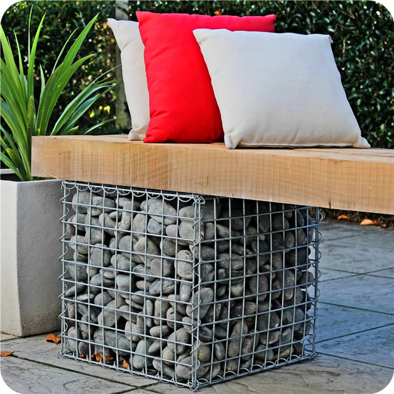 Metal Welded Galvanized Square Hole Welded Gabion Stone Box