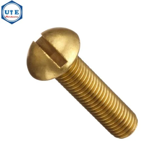 Brass /Copper Slotted Drives Half Round Head Machine Screws