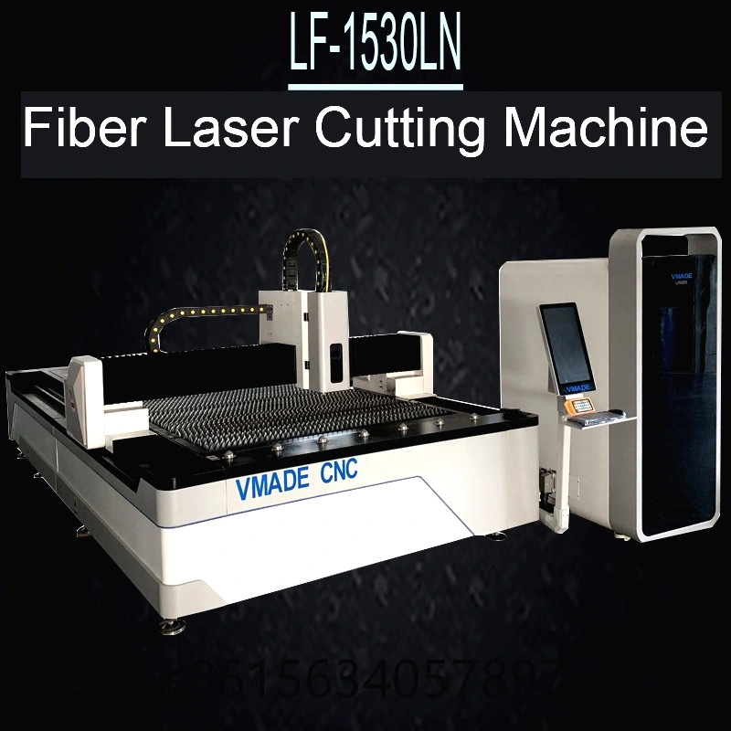 1000W Raycus Ipg CNC Metal Plate Fiber Laser Cutting Machine