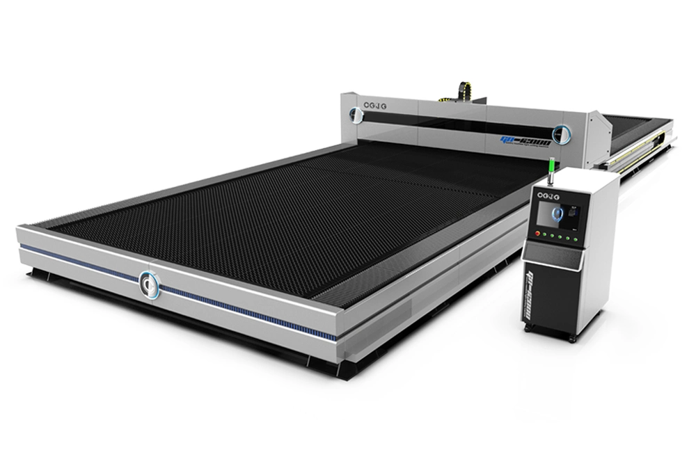 Large Format Laser Cutter 40mm Aluminum Metal Shape Fiber Metal Laser Cutting Machine