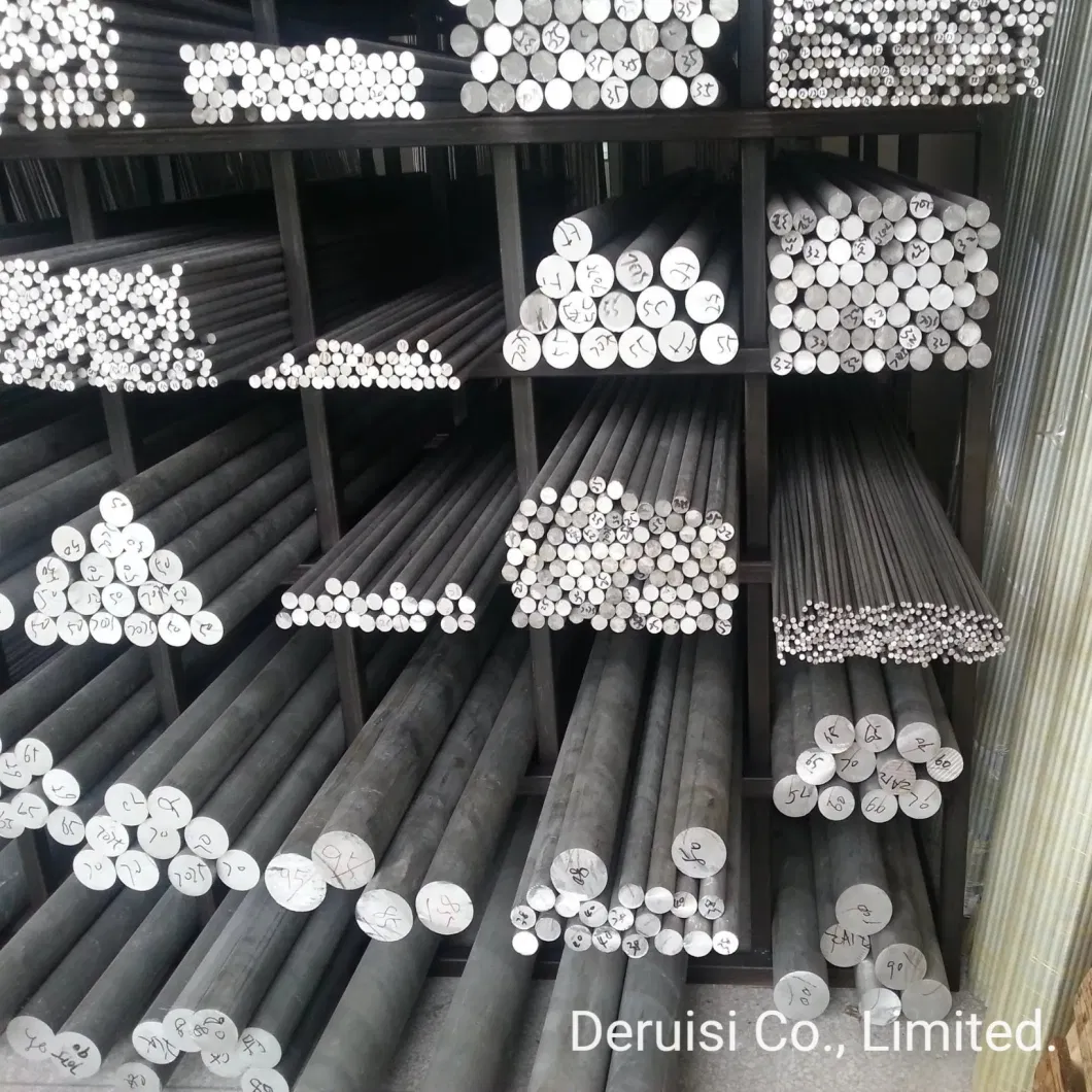 Extruded Aluminum Alloy Round/Square/Flat/Rectangular Aluminum Rod Bar 1050 1060 1100 2A16 2A02 3003 4000 5052 5005 5083 6061 6063 7075 8011 T3 T4 T6