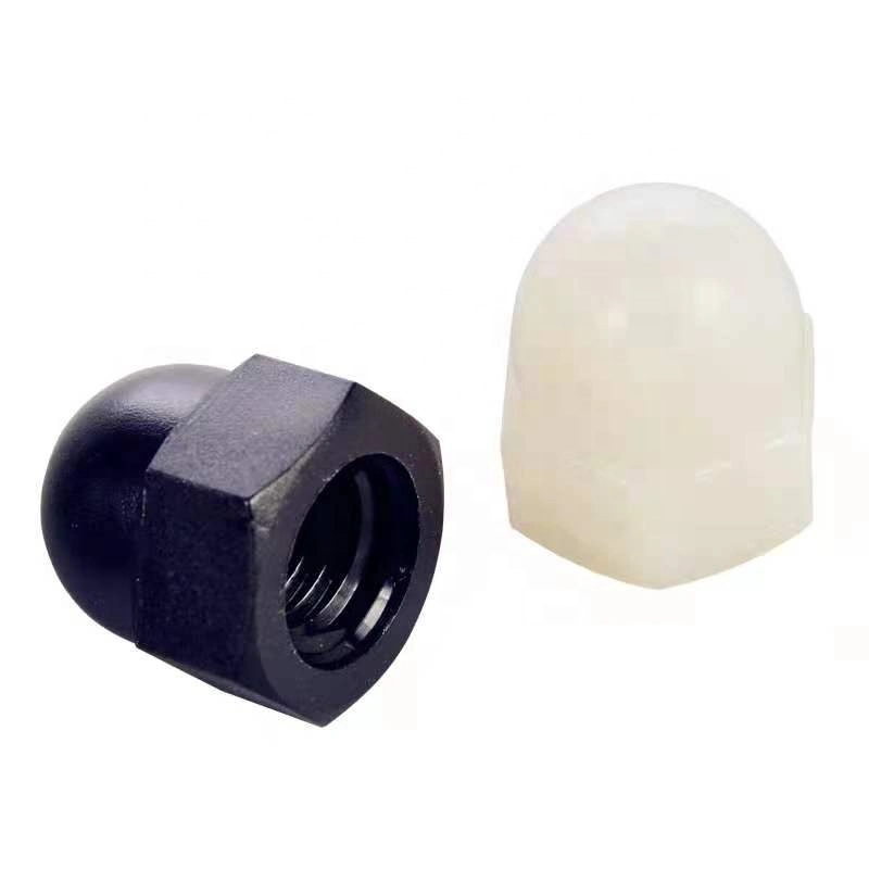 PA66 Cap Nut Plastic Nylon Nuts Half Round Nut M5 M6/M8 Plastic Cover