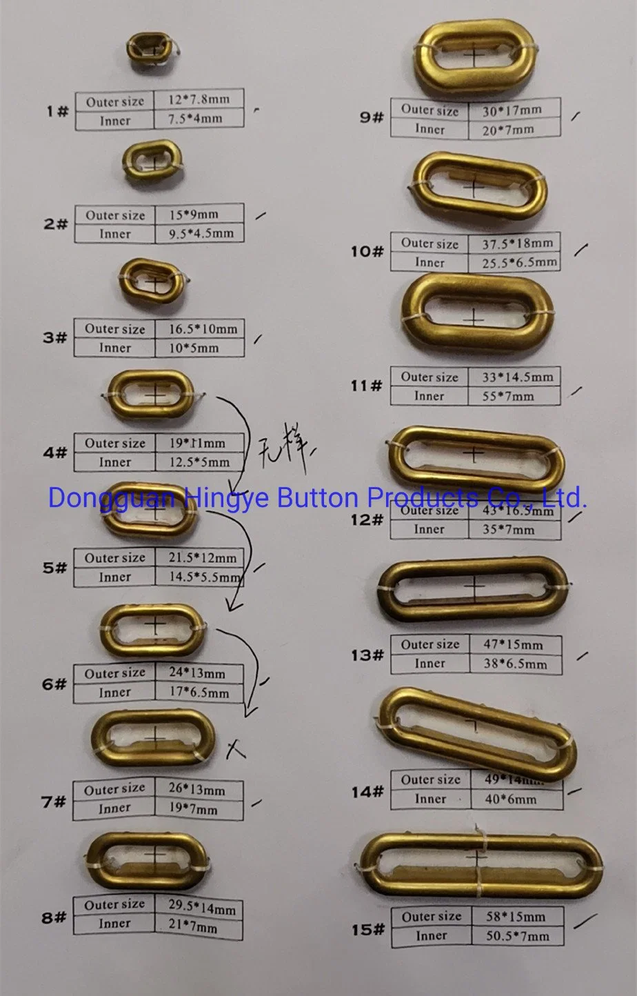 Brass Metal Round Metal Eyelets