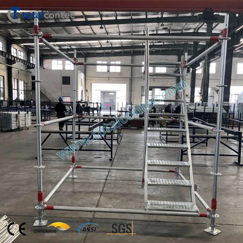 Hot Dipped Galvanized Allround Scaffolding/Ringlock Scaffolding/Scaffold System for Building/Tunnel/Bridge Construction