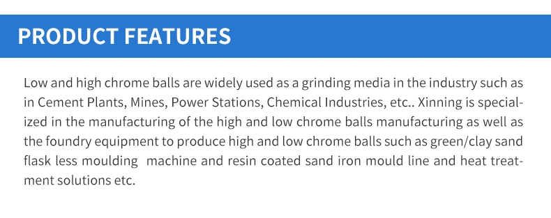 Ninguo Chrome Alloy Casting Grinding Round Steel Cylpebs