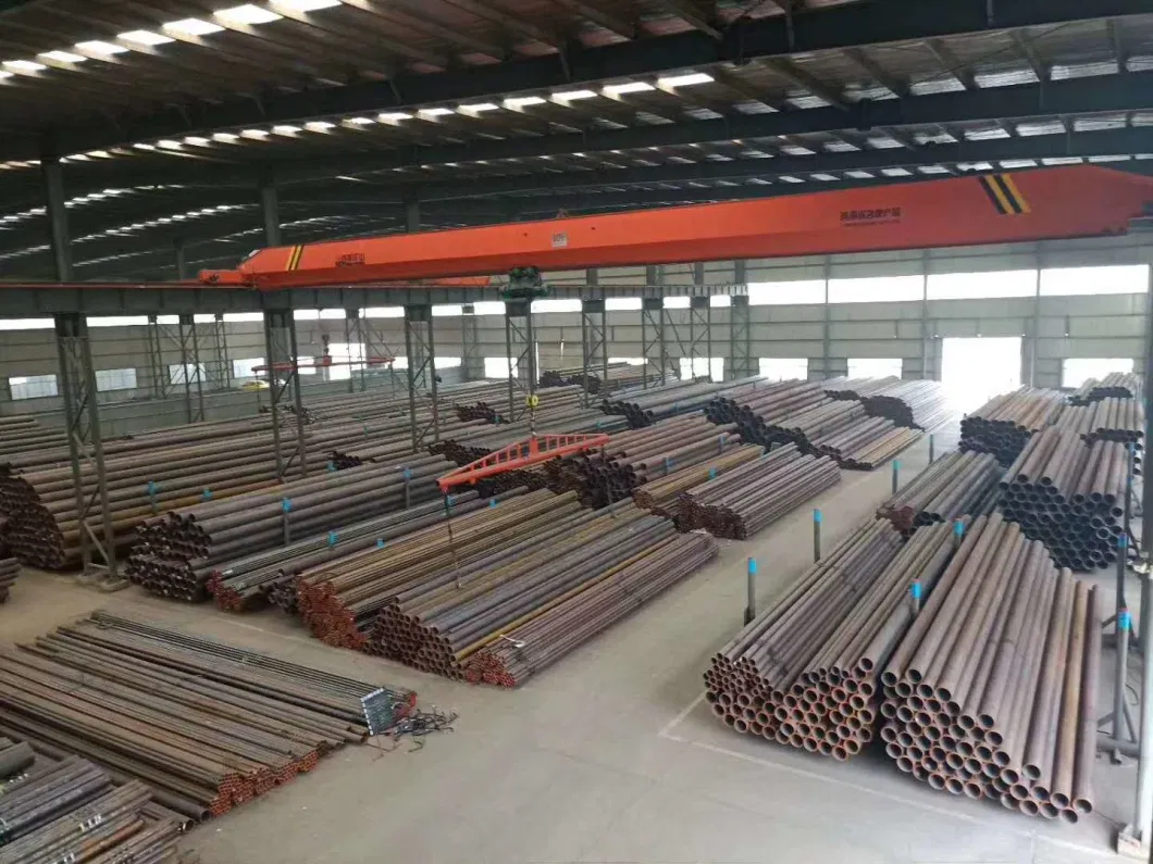 Q235 Q345 ASTM Carbon ERW Mild Iron Round Welded Steel Pipes