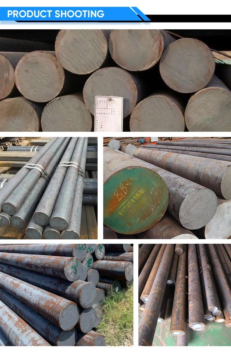 Cast Iron Round Bar 34CrMo4 Round Bar Ms Round Bar Alloy Carbon Structure Steel Round Bar