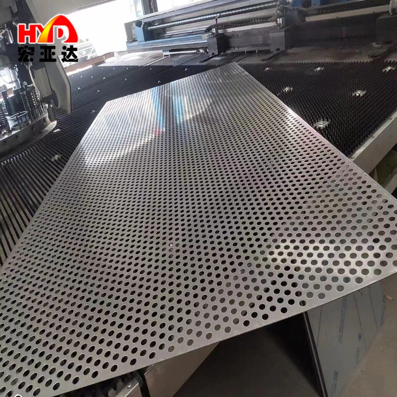 Ss Perforated Stainless Steel Sheet Round Square Hole Customized Pattern 1X1 2.5mm Thin Perforated Metal Plate with Piercing