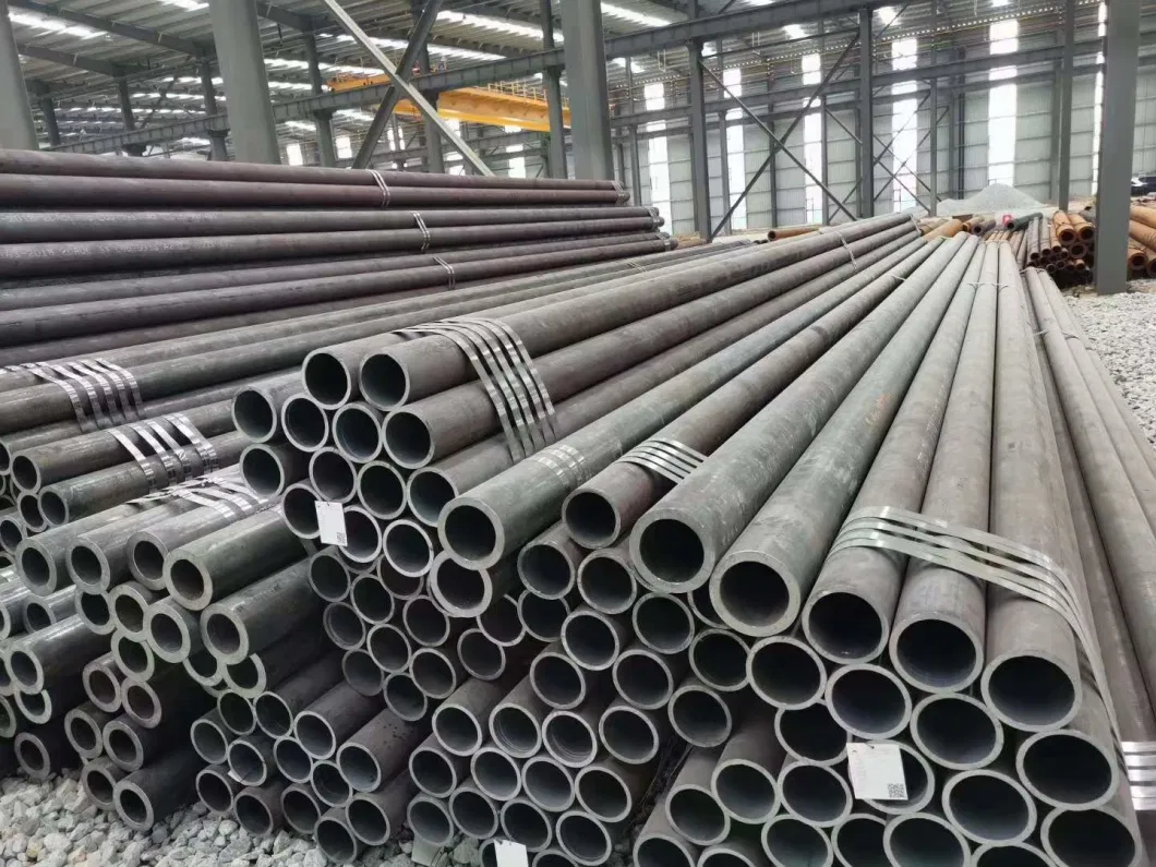 Round Mechanical Seamless Steel Tube En10297 42CrMo4qt E355n S355j2h E355sr E355ar E235n