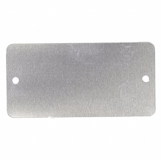 1 1/4&quot; Dia Aluminum Round Hang Tag (20Y562)