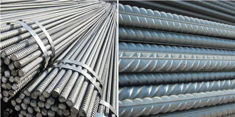 Steel Rebar Deformed Steel Bar Iron Rods for Construction/Concrete/Building Diameter 10mm 12mm 20mm Steel Rebar Price Deformed Bar Iron Rod Mild Steel Rebar