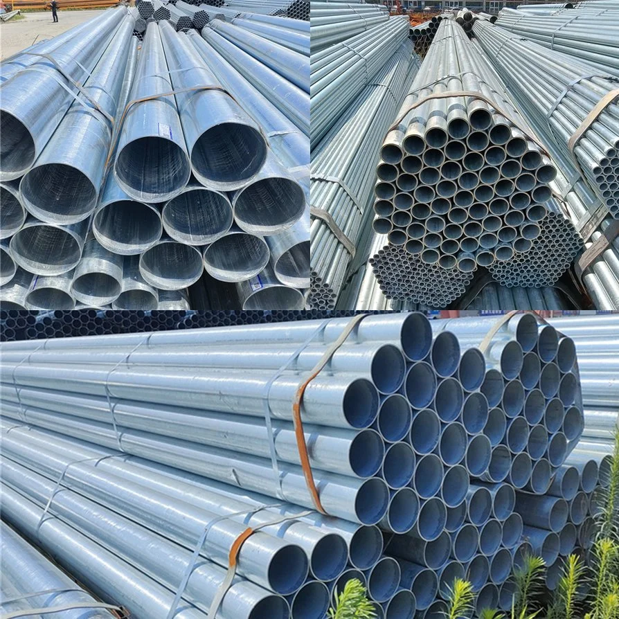 Stk400 Stk500 Q345A Q345b Galvanized Round Steel Pipe for Scaffold Structure