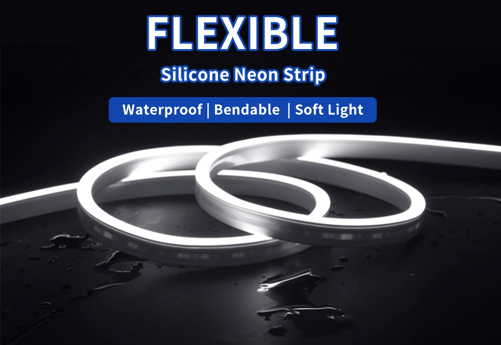 LED Light Neon Strip Commercial Lighting Flexible IP67 Waterproof Cuttable