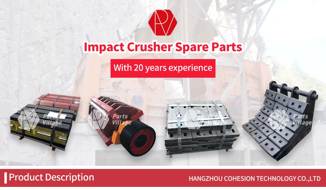 SHANBAO Impact Crusher PF 1010 High Chrome Blow Bar