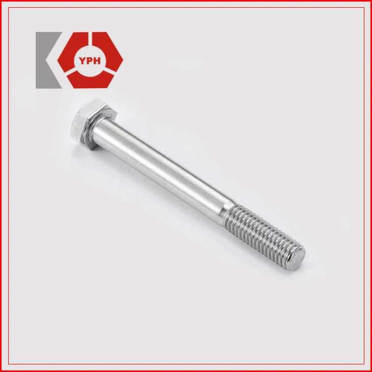 Yellow Stainless Steel ISO Bolt (half thread)