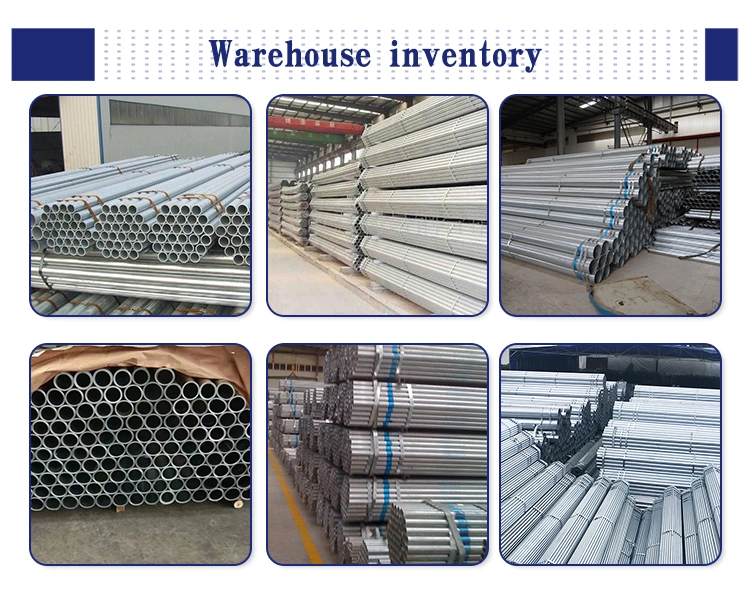 Galvanized Steel Round Pipe Prices Hot Dipped Galvanized Pipes
