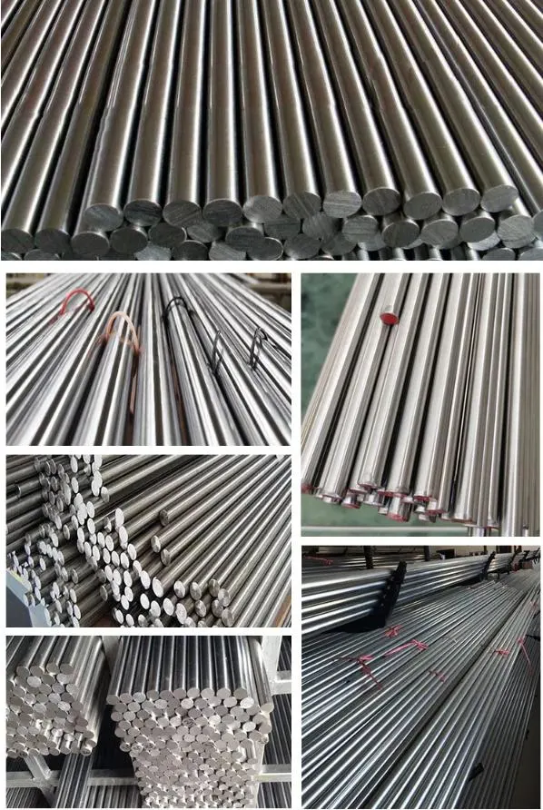 Customize Precision 201 304 310 316 321 904L ASTM A276 1mm 2 mm 8mm Metal Stainless Steel Rod Bar