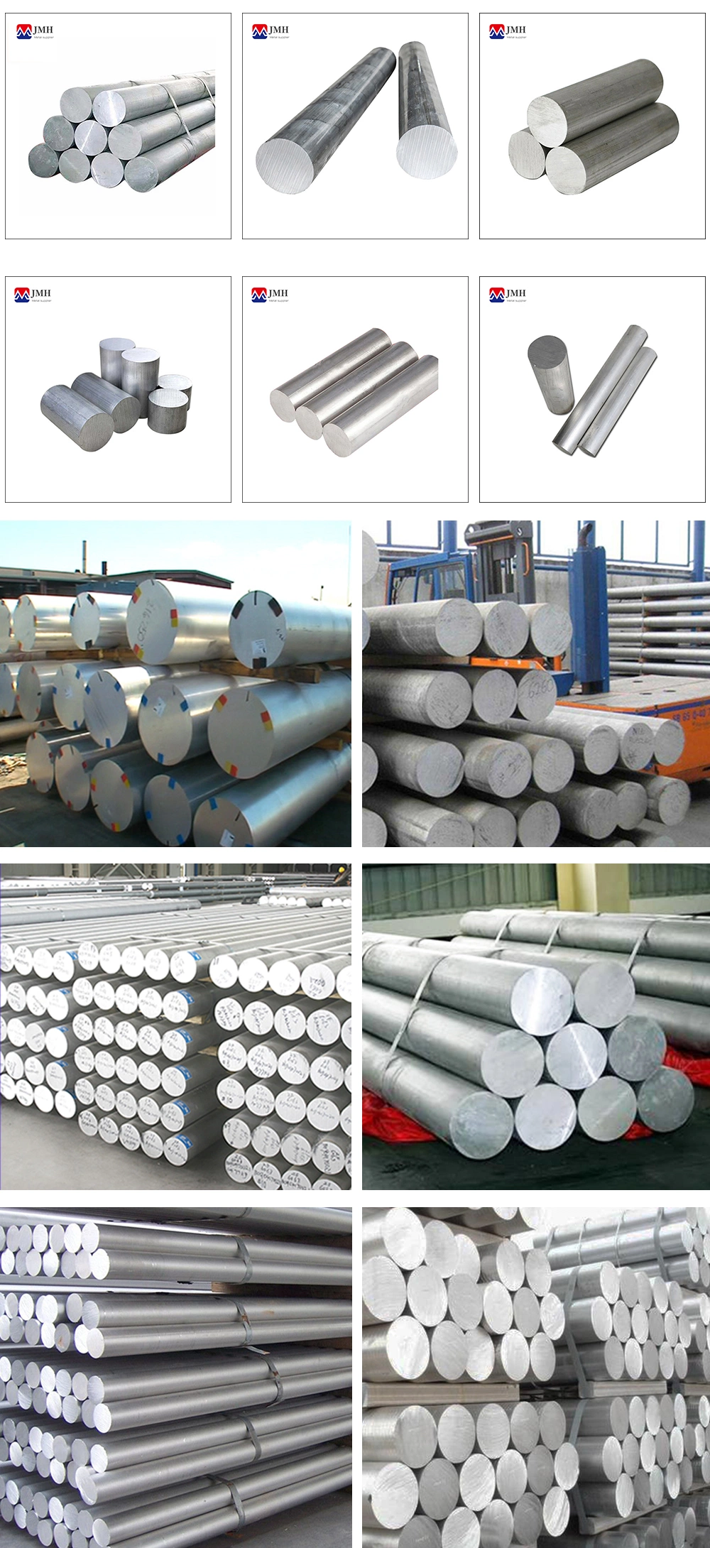 Aluminum Round Bar 4032 5052 5083 7175 7075 6061