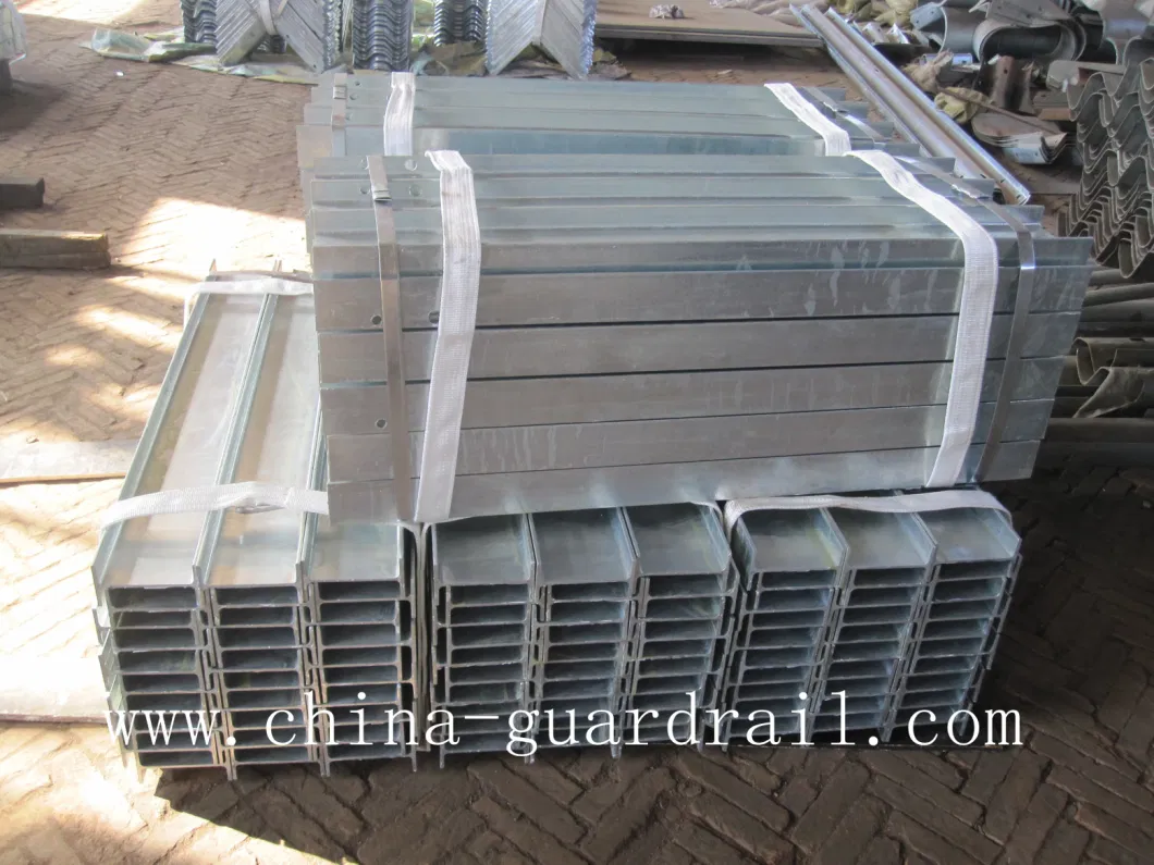 Hot DIP Galvanized Svodidla Ocelova Steel Corrugated W Beam Guardrail