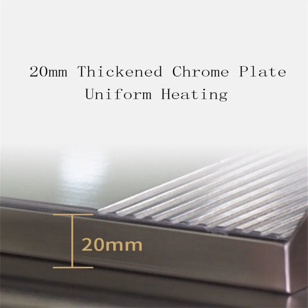 Hot Selling Commercial Restaurant Kitchen Stainless Steel Flat Plate Gas Grill Griddle