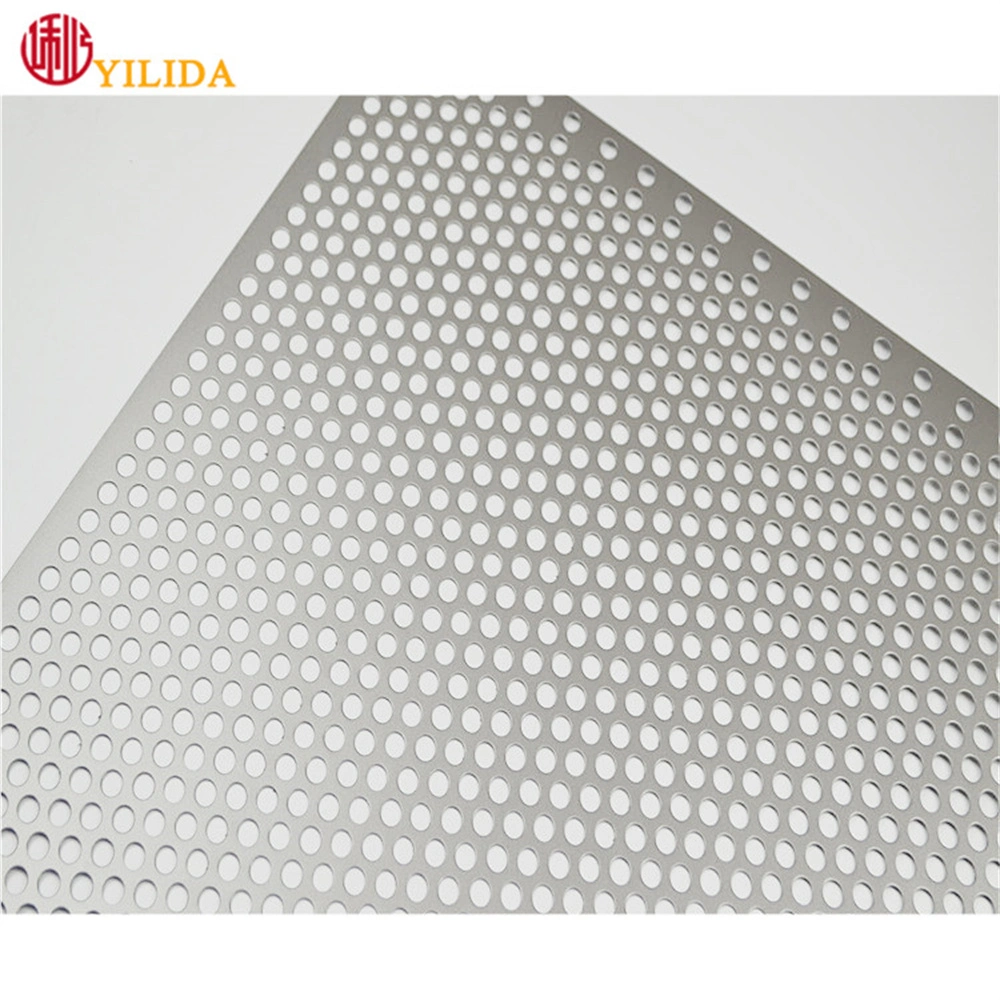 Construction Round Hole Perforated Metal Mesh Plate