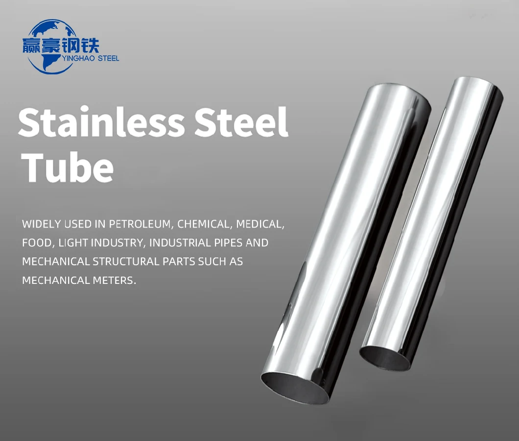 Stainless Steel Round Tube / Pipe -Various Sizes- 304 Grade - 1 Meter Long