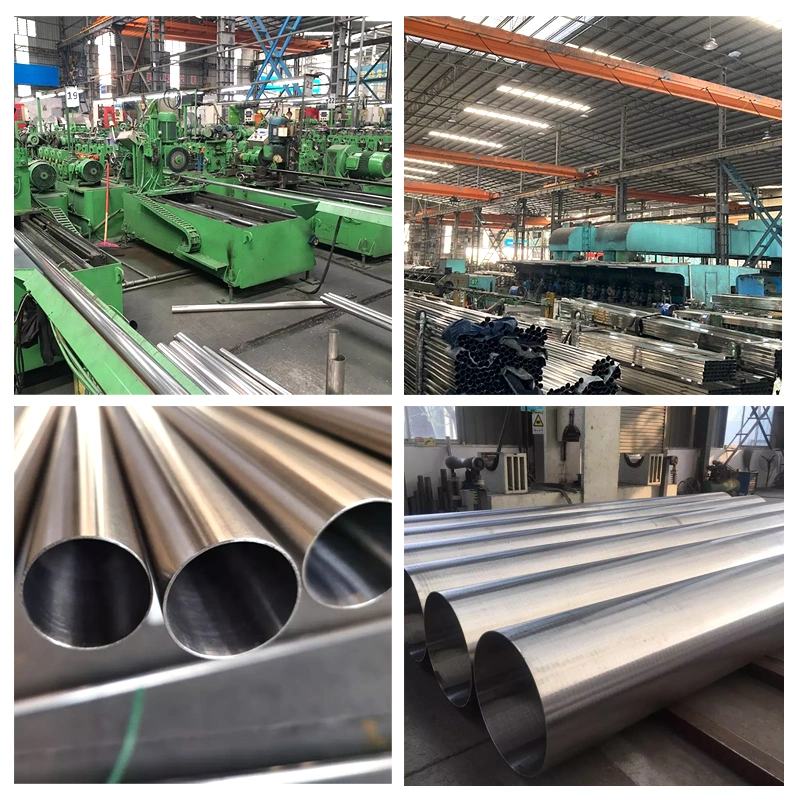 Hollow Round Pipe AISI 316L Welded Stainess Steel Pipe