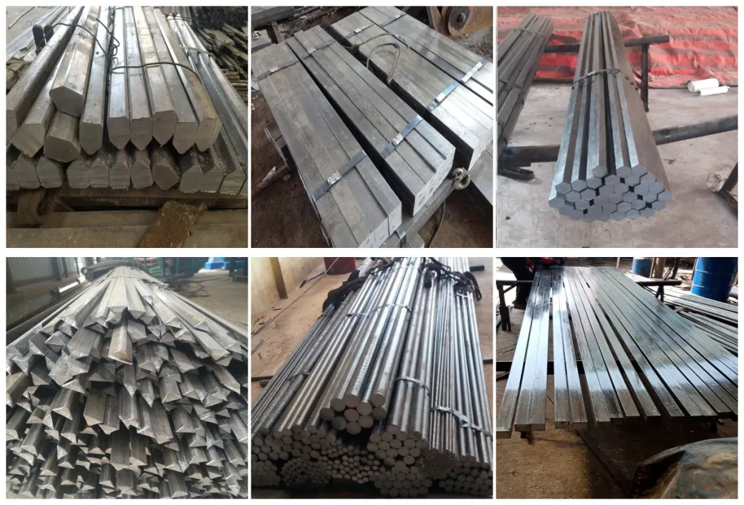 Ss400 S20c S45c C45 1020 1045 4140 Cold Drawn Steel Square Round Flat Hex Bar / Hexagonal Bar Steel Bar