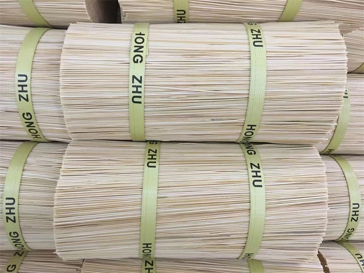 1.3mm 8 Inch 9 Inch Round Bamboo Incense Stick