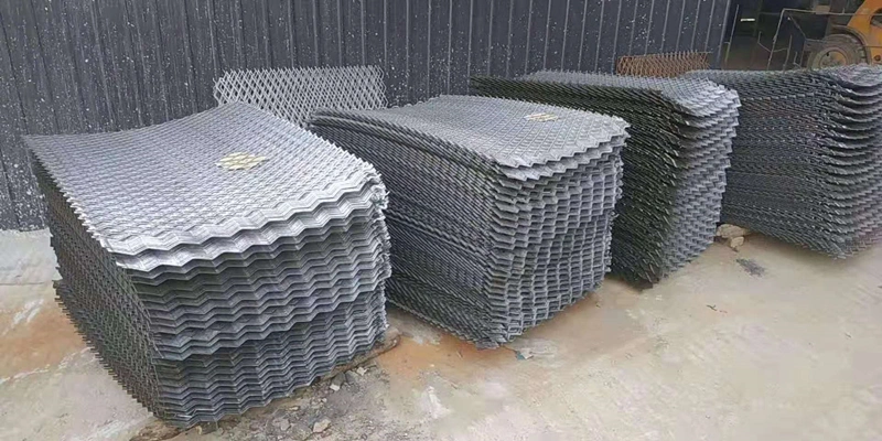 Construction Welded Wire Mesh /Pulled Plate Expanded Wire Mesh/Walkway Expanded Metal Mesh
