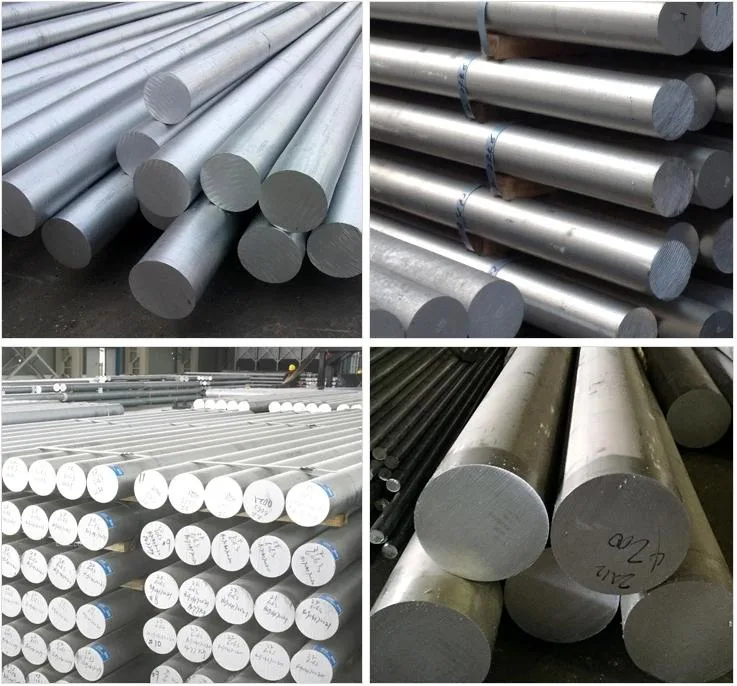 6082 7075 Aluminum Round Bar / Aluminum Rod in Metallurgy Machinery